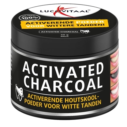 LUCOVITAAL ACTIVATED CHARCOAL 50G